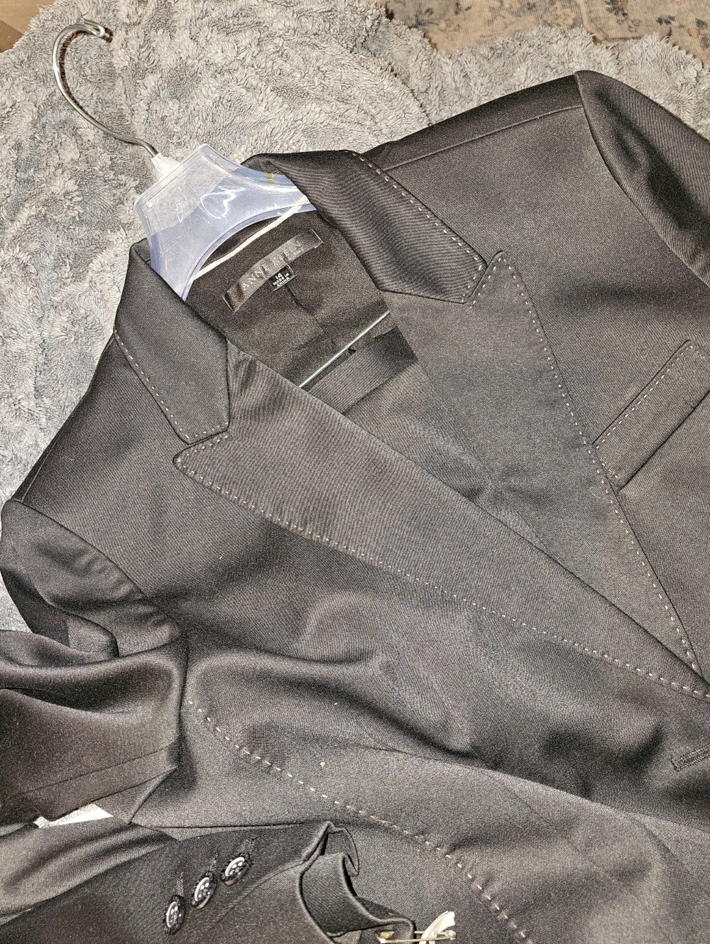 Anne Klein Black Skirt Suit Set